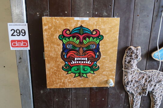 Hjemmelavet reolvæg