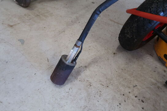 Ukrudtsbrænder med flaske & vogn 