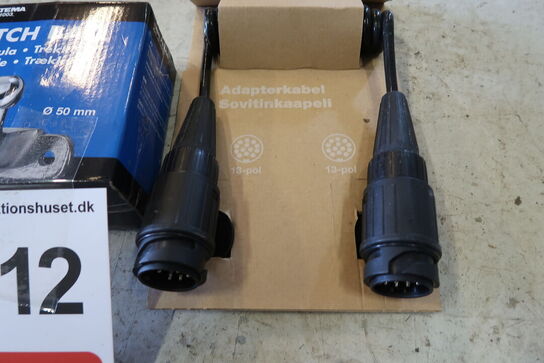 Adapterkabel & trækkugle 
