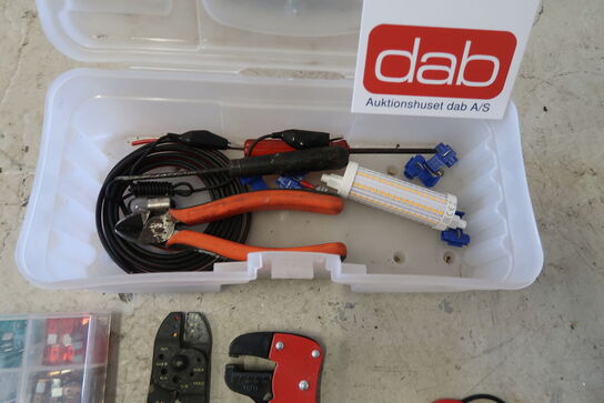 Diverse værktøj til el 