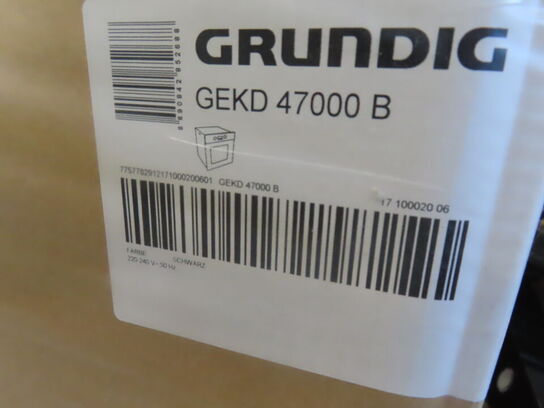 Indbygningsovn GUNDIG
