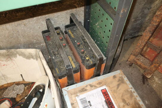 Havestole, reservedele, trykluftkabeltromle m.m.