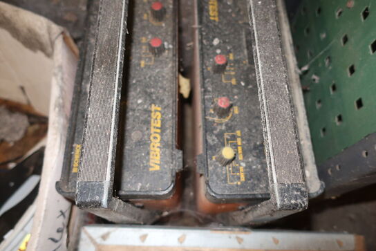 Havestole, reservedele, trykluftkabeltromle m.m.