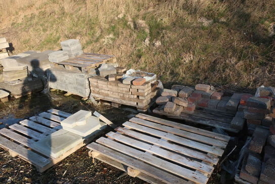 Bigbags, tagplader, div. Sten, fliser, tagplader m.m.