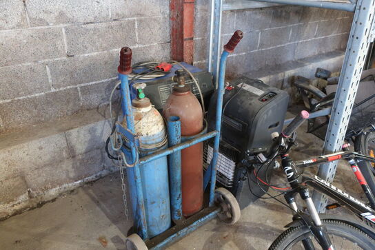 Gasflaskevogn, varmeovn samt lader CHLORIDE Motive Power 21Super