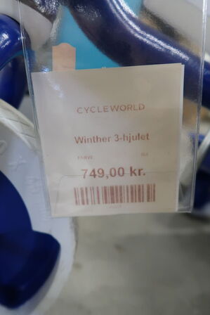 3-hjulet cykel WINTHER blå