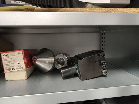 Værktøj & tilbehør til drejebænk bl.a. RÖHM