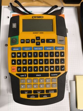 Labelprinter DYNO RHINO 4200