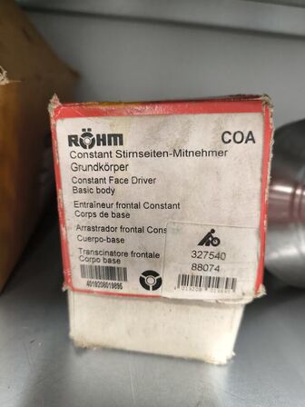 Værktøj & tilbehør til drejebænk bl.a. RÖHM