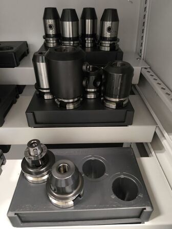 Patroner, værktøjsholdere m.v.