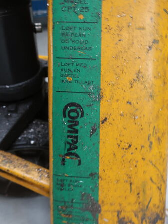 Palleløfter COMPAC CPT 25 2500 KG
