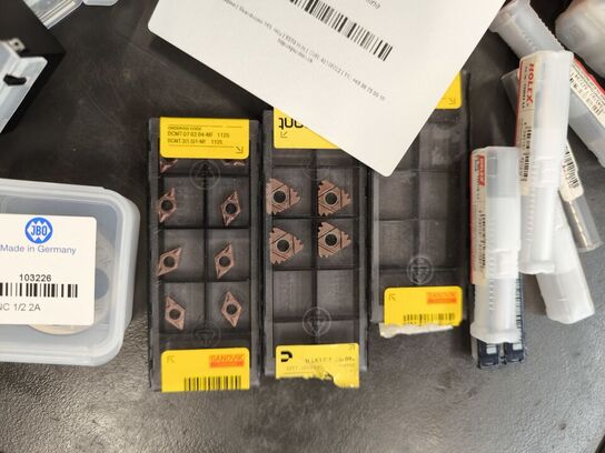 Div. platter, måleværktøj m.v.