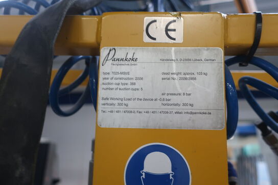Vakuumløfteåg 300 kg. PANNKOKE 7025-MSt/E