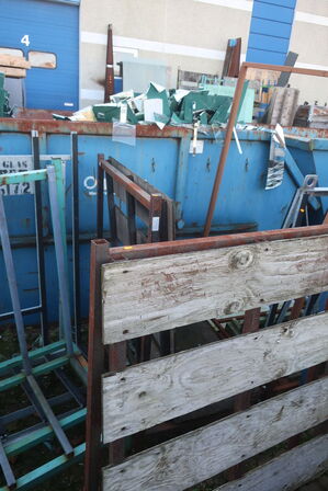 Diverse glasstativer