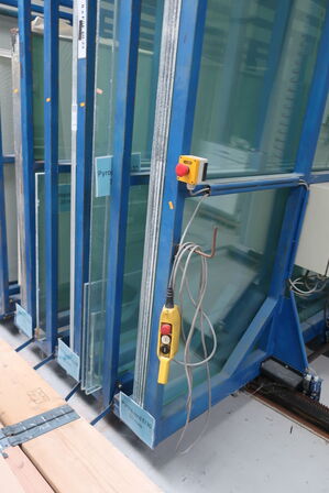 El. reolsystem til glas uden indhold