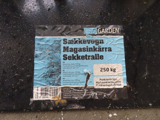 Sækkevogn & Hydraulikpumpe