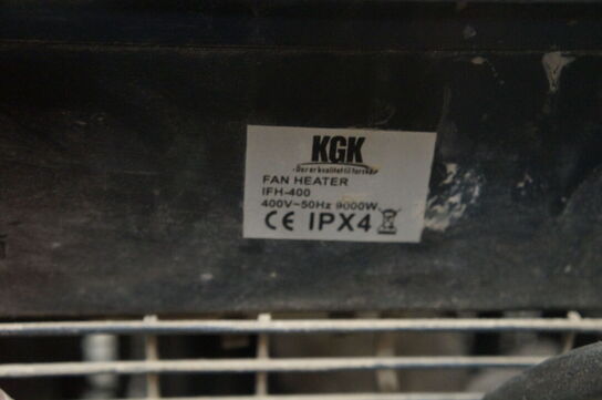 2 stk. varmeblæsere