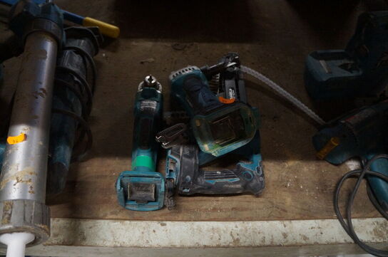 3  stk. el-værktøj MAKITA