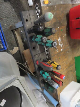 Filebænk inkl. Skruestik