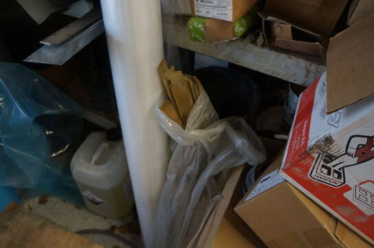 Indhold på lagerreol