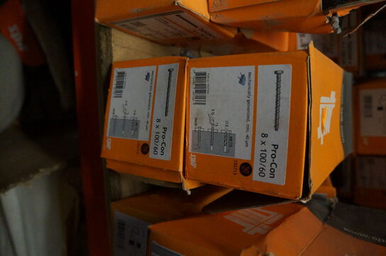 Stort parti diverse søm/skruer SPIT