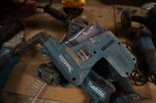 5 stk. el-værktøj MAKITA