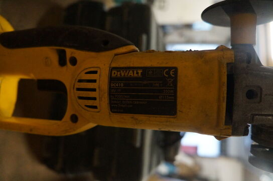 Vinkelsliber DEWALT DC410