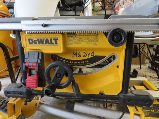 Bordrundsav DEWALT DWE7485-QS