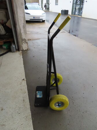 Sækkevogn & Hydraulikpumpe