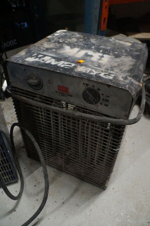 2 stk. varmeblæsere