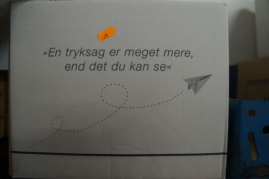 Stort parti logo poser, m.v.