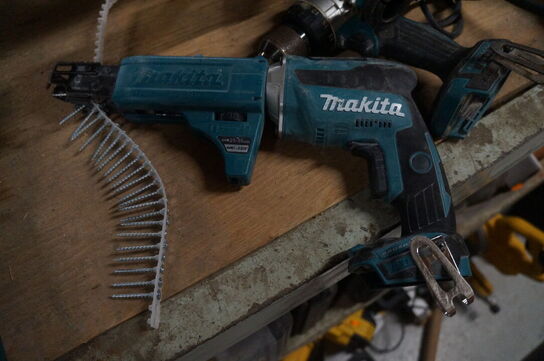 5 stk. el-værktøj MAKITA