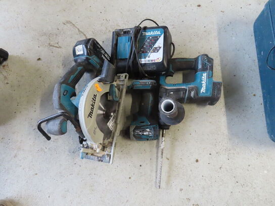 3 stk. el-værktøj MAKITA