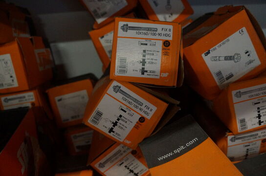 Stort parti diverse søm/skruer SPIT