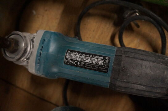 5 stk. el-værktøj MAKITA