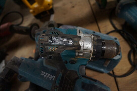 5 stk. el-værktøj MAKITA