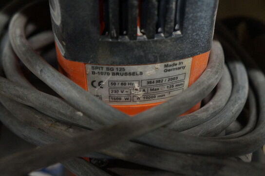 Slibemaskine SPIT SG 125