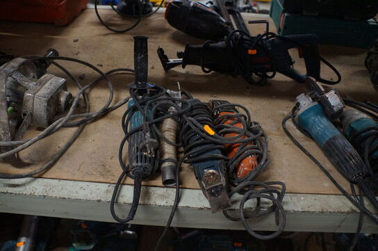 3 stk. el-værktøj MAKITA & BOSCH