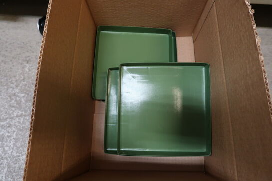 5 stk. Teflon bakke grøn B200 x D200 x H25 mm Merrychef E2S, E3 og E4