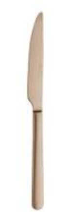12 stk. Bordkniv kobber L228 mm Sky Satin Kobber