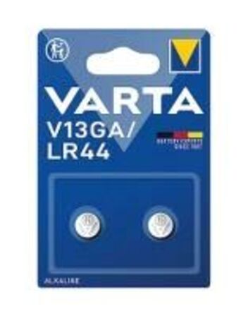 8 stk. Batteri LR44 2 stk Varta