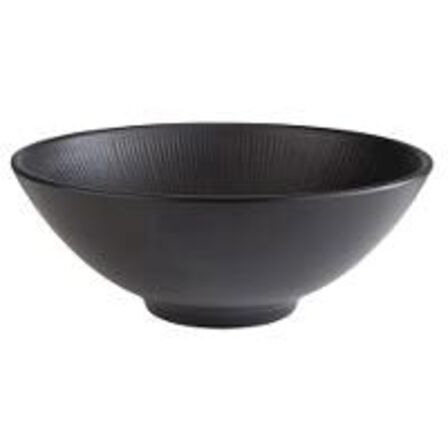 14 stk. Skål melamin sort diam 240 x H90 mm Nero