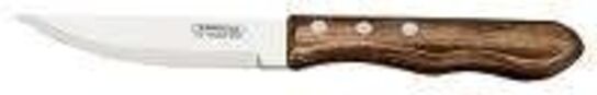 12 stk. Steakkniv m/træskaft 250 mm Tramontina
