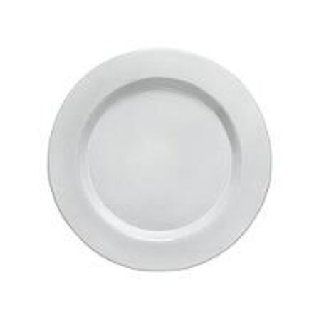 11 stk. Tallerken hvid m/fane 290 mm Plano Costa Nova