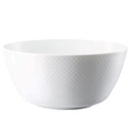 2 stk. Skål organisk hvid 220 mm 2,3 ltr Rosenthal Junto