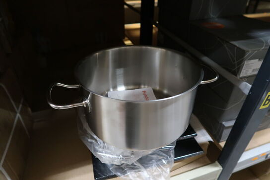 2 stk. Gryde 6,3 ltr diam 240 mm 