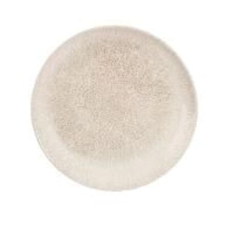 12 stk. Tallerken coupe sand 217 mm Studio Prints Raku Churchill
