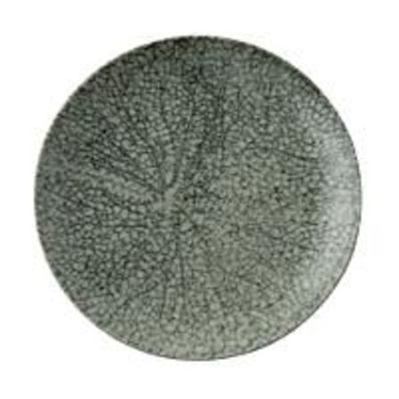 15 stk. Tallerken coupe flad grøn 200 mm Nature Essence