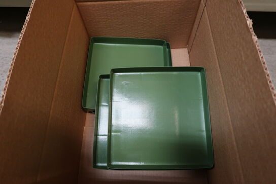 5 stk. Teflon bakke grøn B200 x D200 x H25 mm Merrychef E2S, E3 og E4