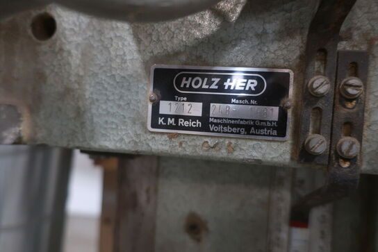 Pladesav HOLZ-HER 1212